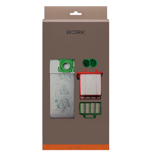 Комплект фильтров и пылесборников V7B1 BORK