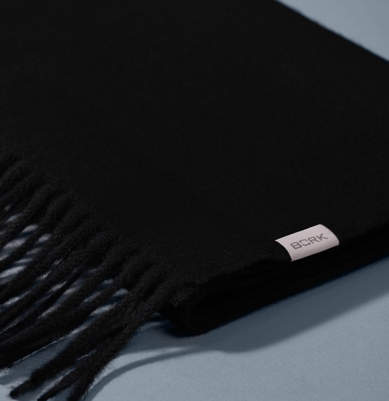 Шарф из шерсти альпака HC600 bk BORK