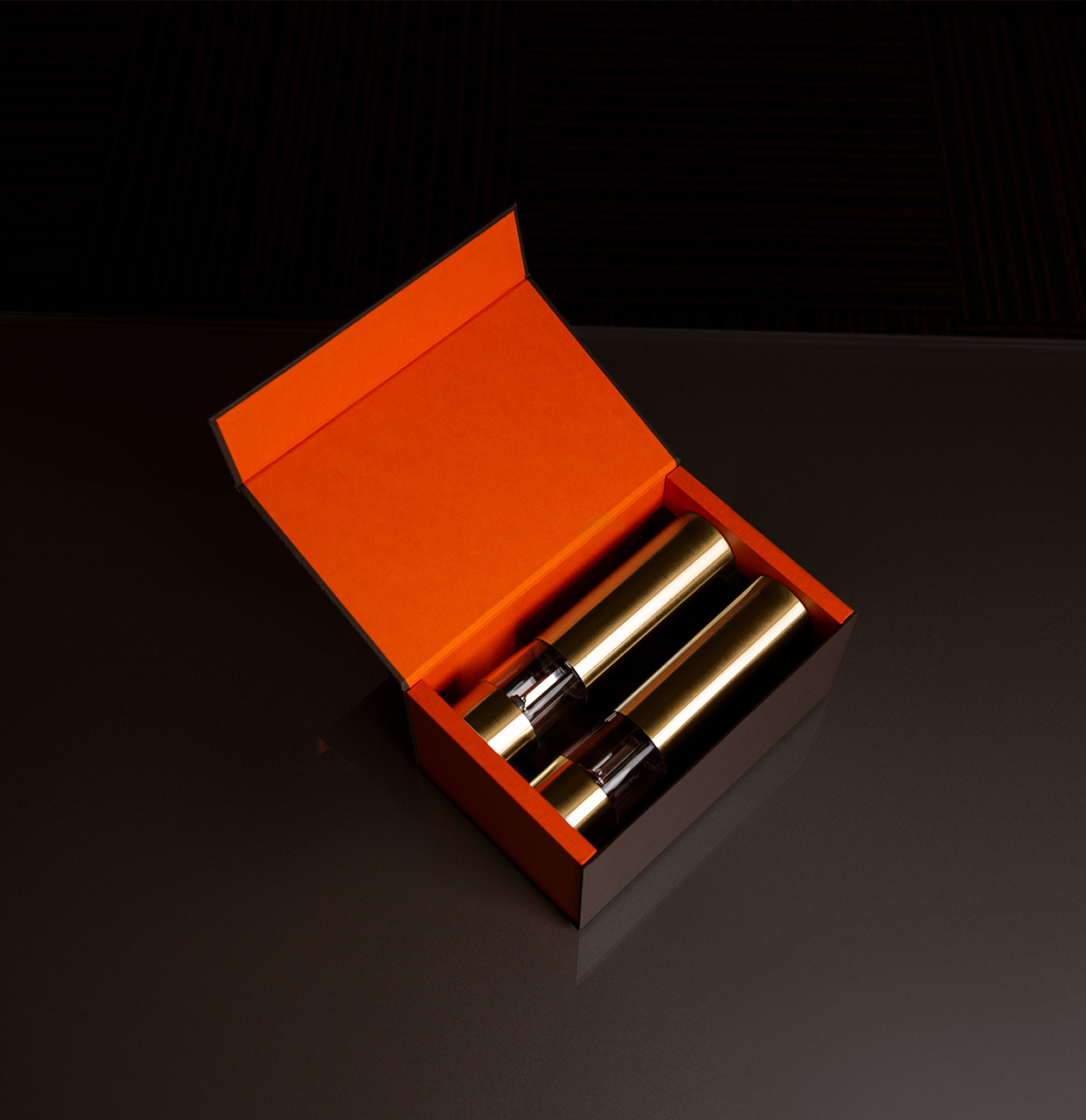 Набор мельниц для специй HM512 Gold Exclusive BORK