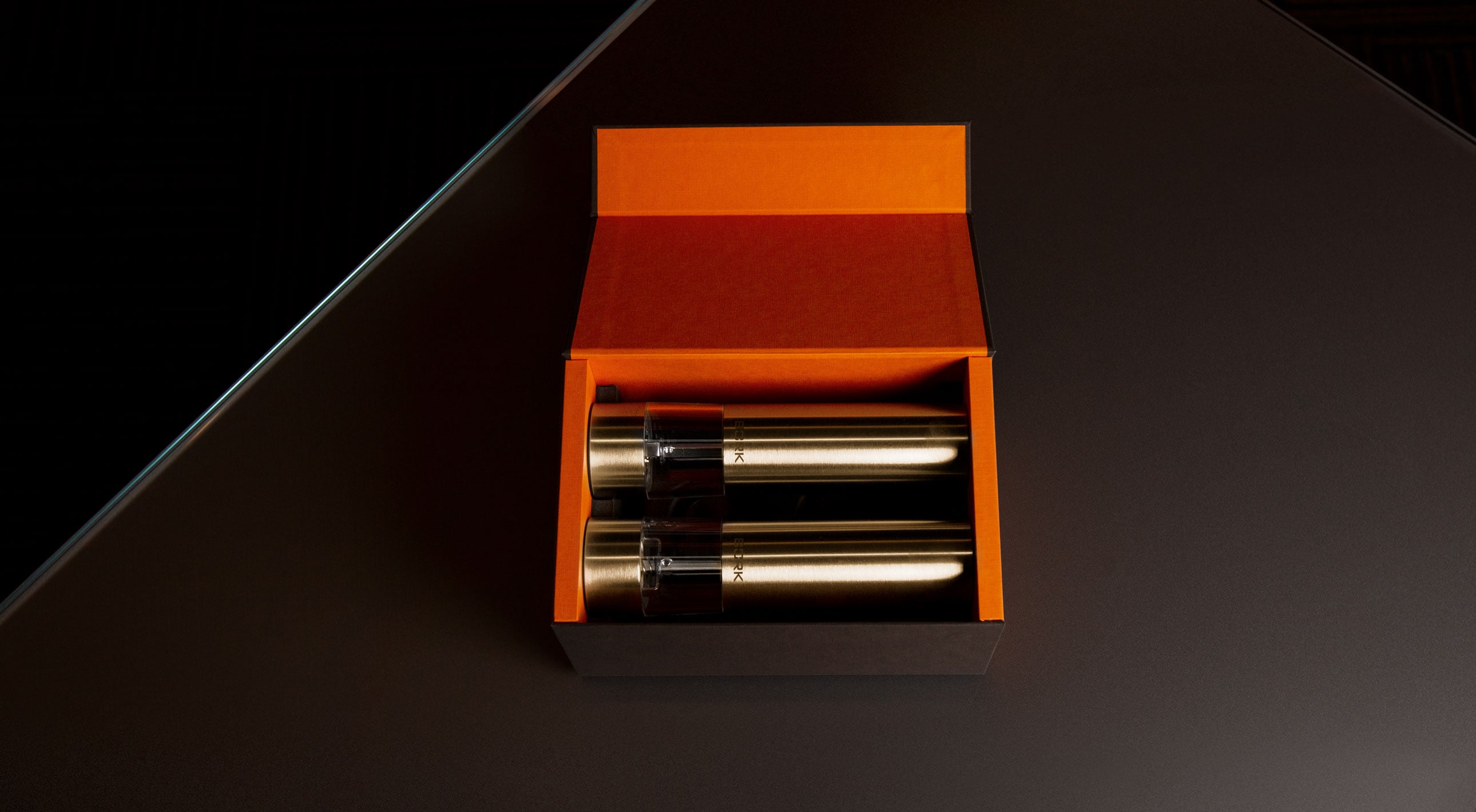 Набор мельниц для специй BORK HM512 Gold - фото 2