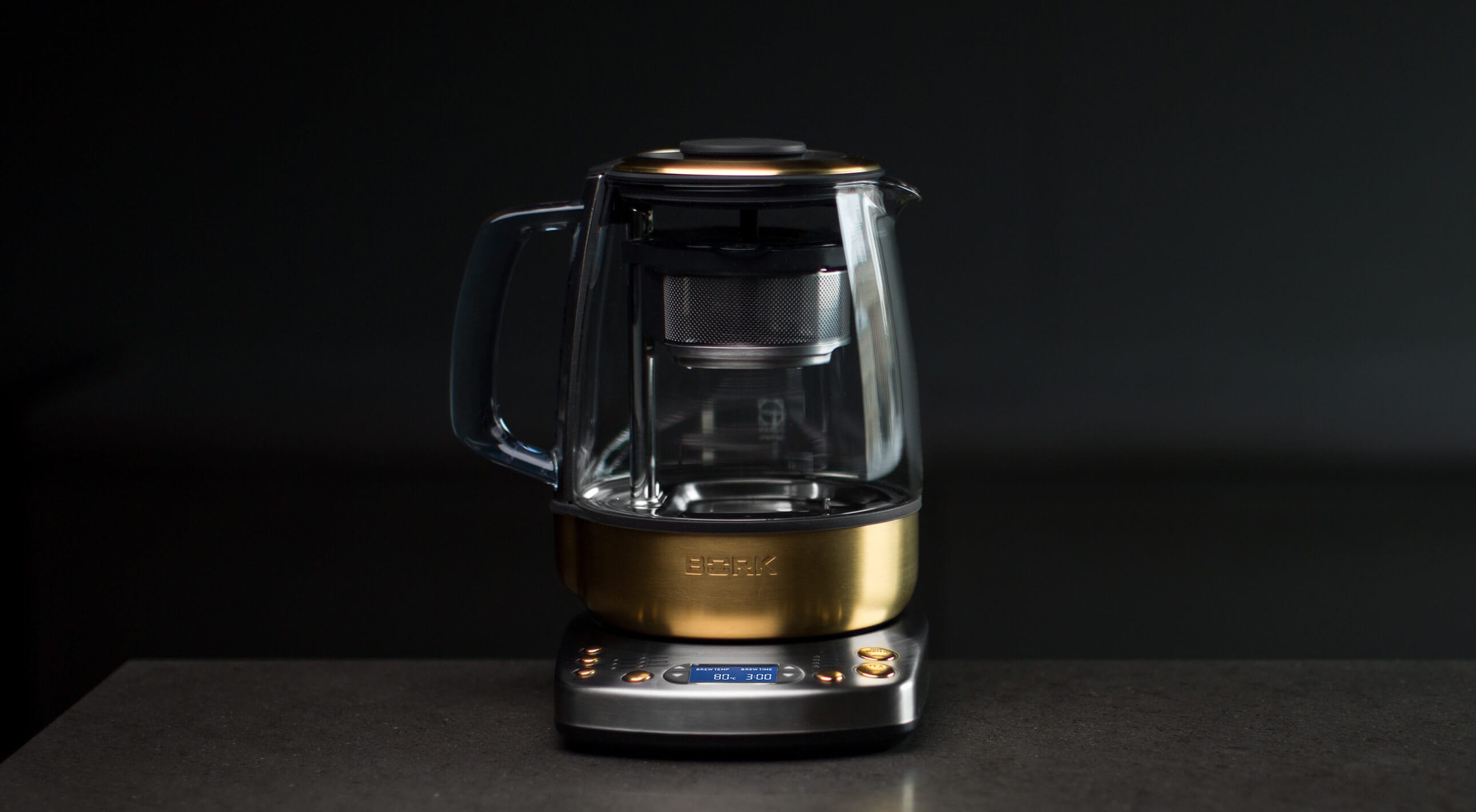 Чайник BORK K810 Gold - фото 3