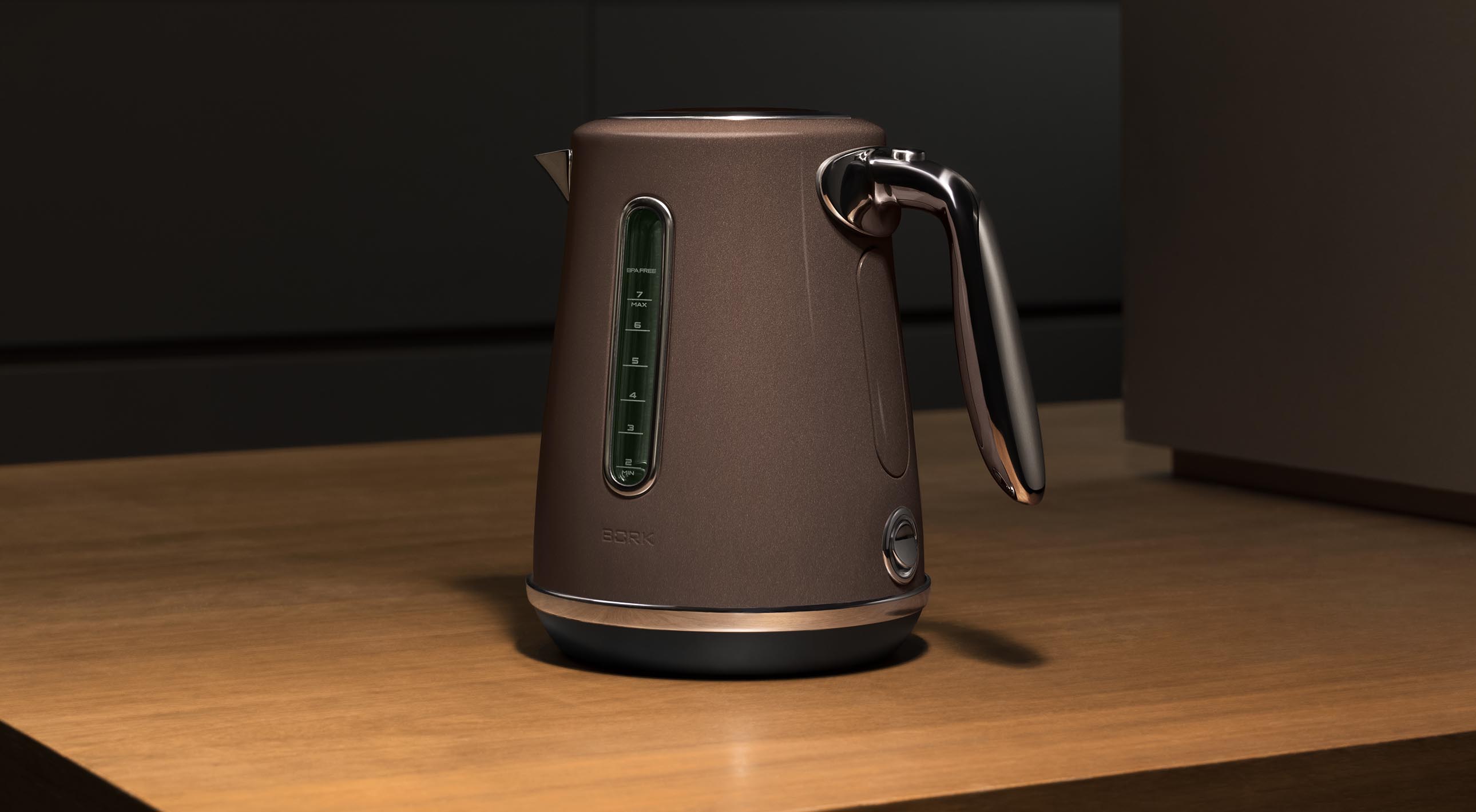 Чайник BORK K703 gg - фото 3