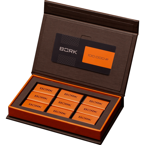 Подарочная карта 100 000 рублей BORK