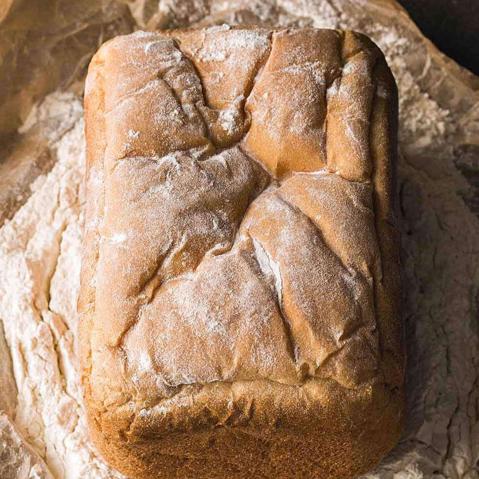 Хлеб кунцевский с цельнозерновой мукой в хлебопечке